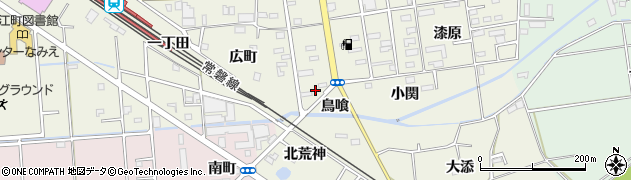 福島県浪江町（双葉郡）権現堂（鳥喰）周辺の地図