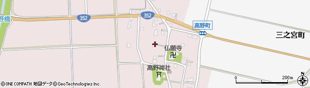 新潟県長岡市高野町756周辺の地図