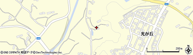 福島県本宮市糠沢（大黒）周辺の地図