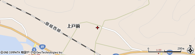 福島県猪苗代町（耶麻郡）山潟（上戸分）周辺の地図