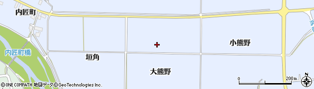 福島県双葉郡浪江町北幾世橋大熊野周辺の地図