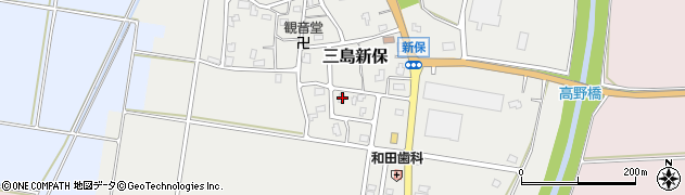 新潟県長岡市三島新保3109周辺の地図
