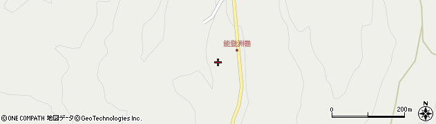 石川県珠洲市東山中町（ホ）周辺の地図