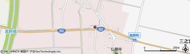 新潟県長岡市高野町851周辺の地図