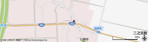 新潟県長岡市高野町887周辺の地図