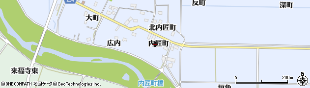 福島県浪江町（双葉郡）北幾世橋（内匠町）周辺の地図