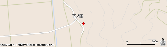 福島県会津若松市湊町大字赤井（下ノ窪甲）周辺の地図