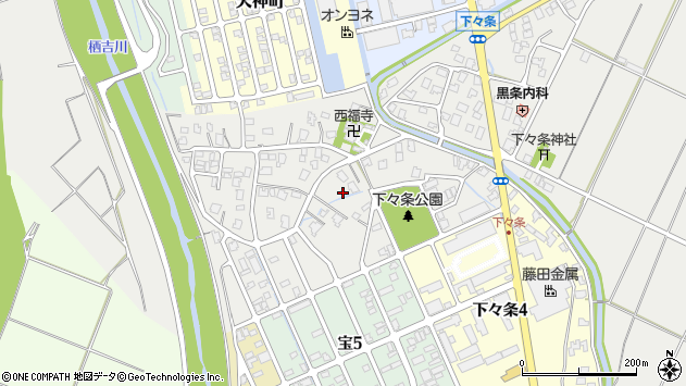 〒940-0011 新潟県長岡市下々条町の地図