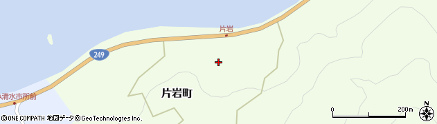 石川県珠洲市片岩町ラ周辺の地図