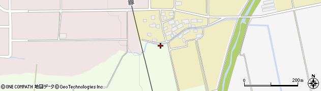 福島県会津美里町（大沼郡）雀林周辺の地図