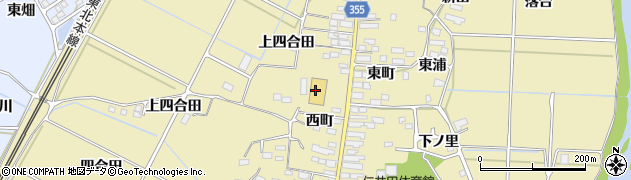 コメリハード＆グリーン本宮仁井田店周辺の地図