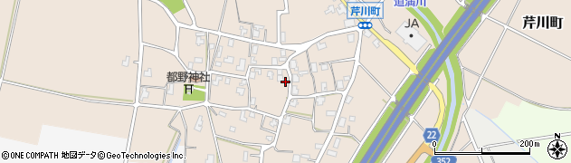 新潟県長岡市芹川町周辺の地図