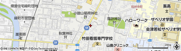 若松本町郵便局周辺の地図