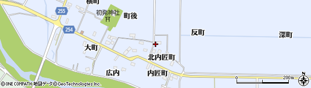 福島県浪江町（双葉郡）北幾世橋（反町）周辺の地図