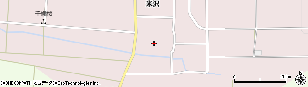 福島県会津美里町（大沼郡）米田（沢中乙）周辺の地図