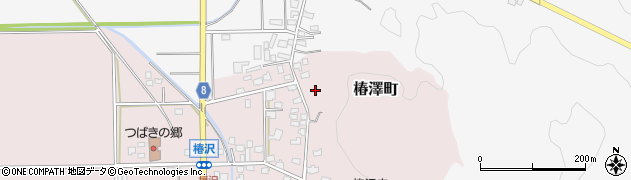 新潟県見附市椿澤町周辺の地図