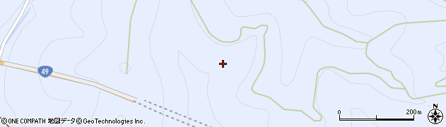 福島県郡山市熱海町高玉（堀地ケ沢）周辺の地図