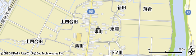 福島県本宮市仁井田（東町）周辺の地図