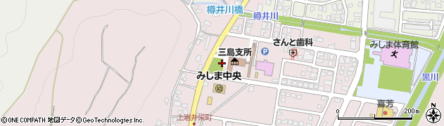上岩井公園周辺の地図