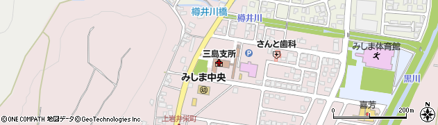 長岡市三島支所周辺の地図