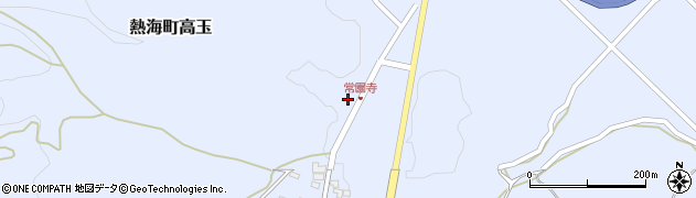 福島県郡山市熱海町高玉樋口14周辺の地図