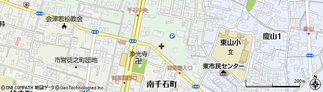 会津長寿園　指定居宅介護支援事業所周辺の地図