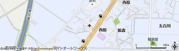 福島県本宮市荒井山神44周辺の地図