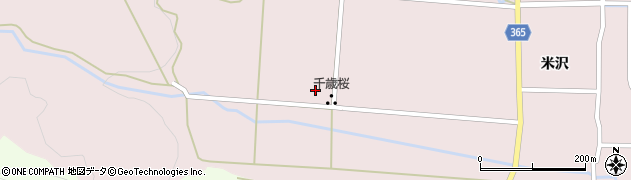 福島県会津美里町（大沼郡）米田（池南）周辺の地図