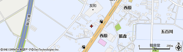 福島県本宮市荒井山神56周辺の地図