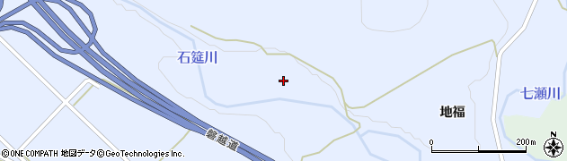 福島県郡山市熱海町高玉麦堰周辺の地図