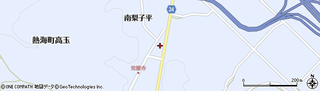 福島県郡山市熱海町高玉五斗蒔周辺の地図