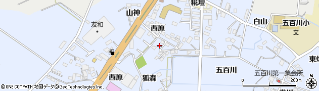 福島県本宮市荒井山神41周辺の地図