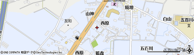 福島県本宮市荒井山神40周辺の地図