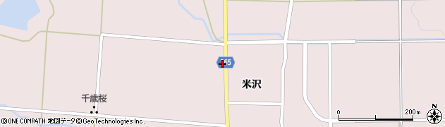 福島県会津美里町（大沼郡）米田（西浦）周辺の地図