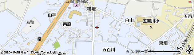 福島県本宮市荒井山神15周辺の地図