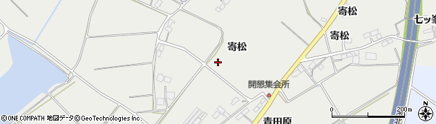 福島県本宮市青田（寄松）周辺の地図