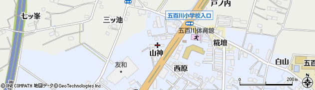 福島県本宮市荒井山神49周辺の地図