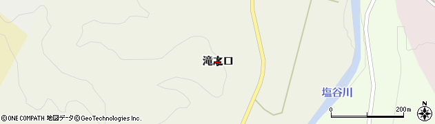 新潟県長岡市滝之口周辺の地図