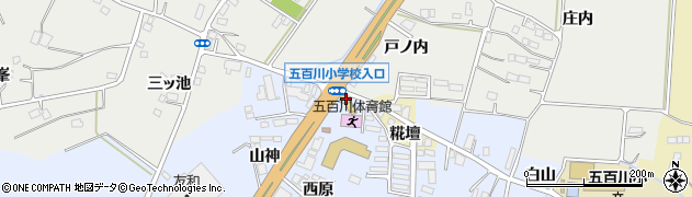 福島県本宮市荒井山神26周辺の地図