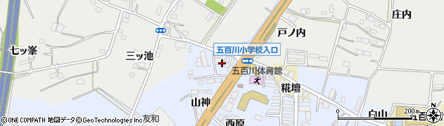 福島県本宮市荒井山神46周辺の地図