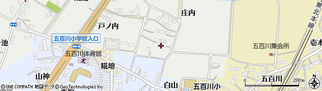 福島県本宮市青田（庄内）周辺の地図