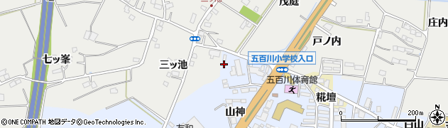 福島県本宮市荒井山神64周辺の地図