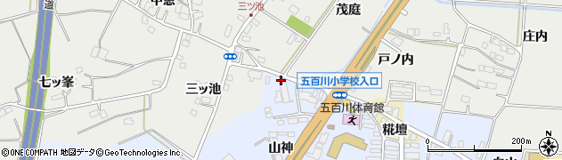 福島県本宮市荒井山神63周辺の地図