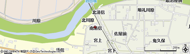 福島県浪江町（双葉郡）権現堂（南清信）周辺の地図