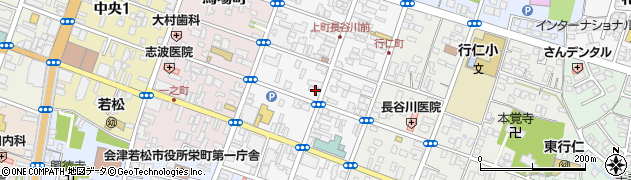 コサカ漆器店　会津名匠・華蔵周辺の地図