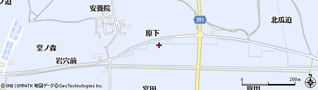 福島県浪江町（双葉郡）棚塩（宮田）周辺の地図