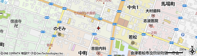 日栄堂時計店周辺の地図