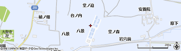 福島県浪江町（双葉郡）北幾世橋（堂ノ迫）周辺の地図