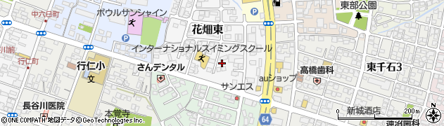 福島県会津若松市花畑東周辺の地図