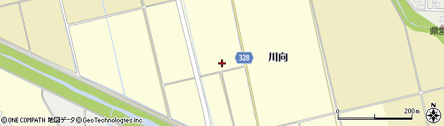 福島県会津若松市神指町大字南四合川向周辺の地図